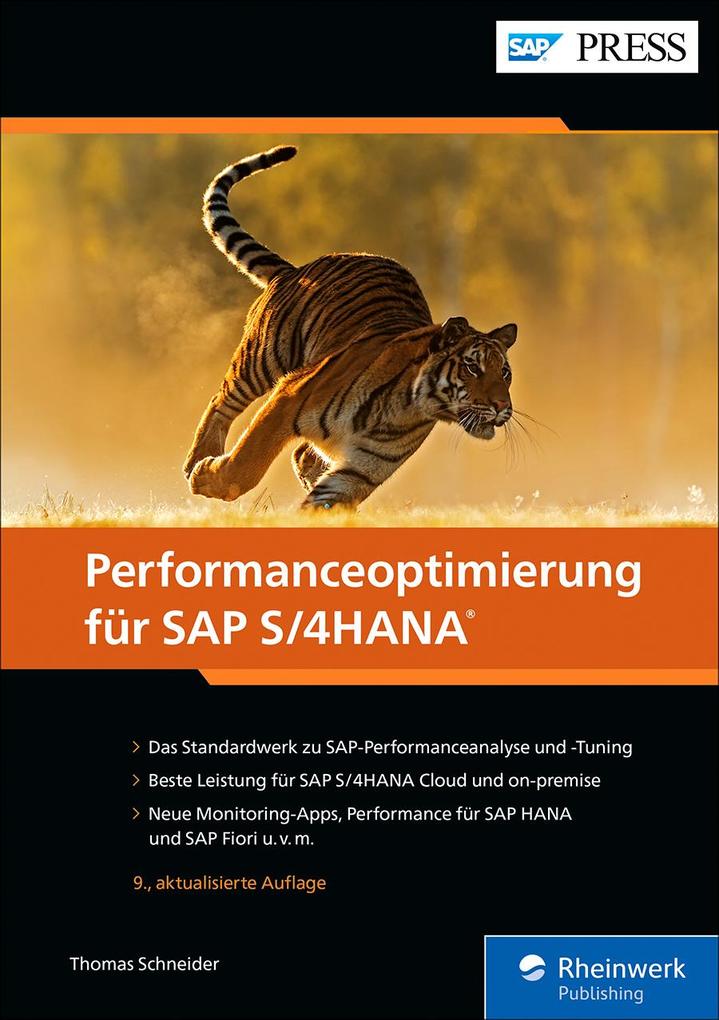 Produktbild: Performanceoptimierung für SAP S/4HANA | Thomas Schneider