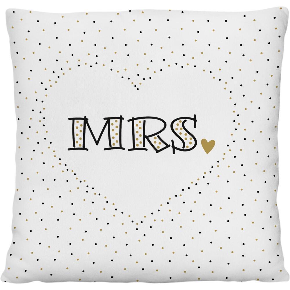 Produktbild: Plüschkissen Mr. & Mrs.
