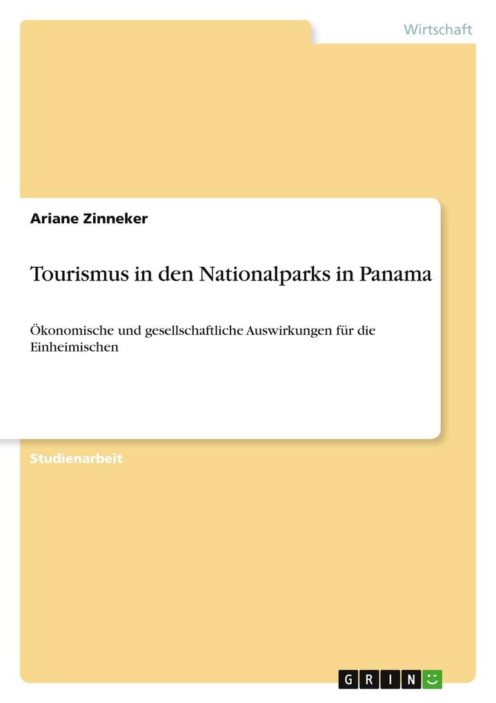Produktbild: Tourismus in den Nationalparks in Panama | Ariane Zinneker
