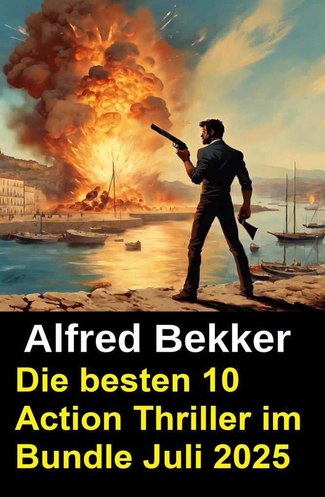 Produktbild: Die besten 10 Action Thriller im Bundle Juli 2025 | Alfred Bekker