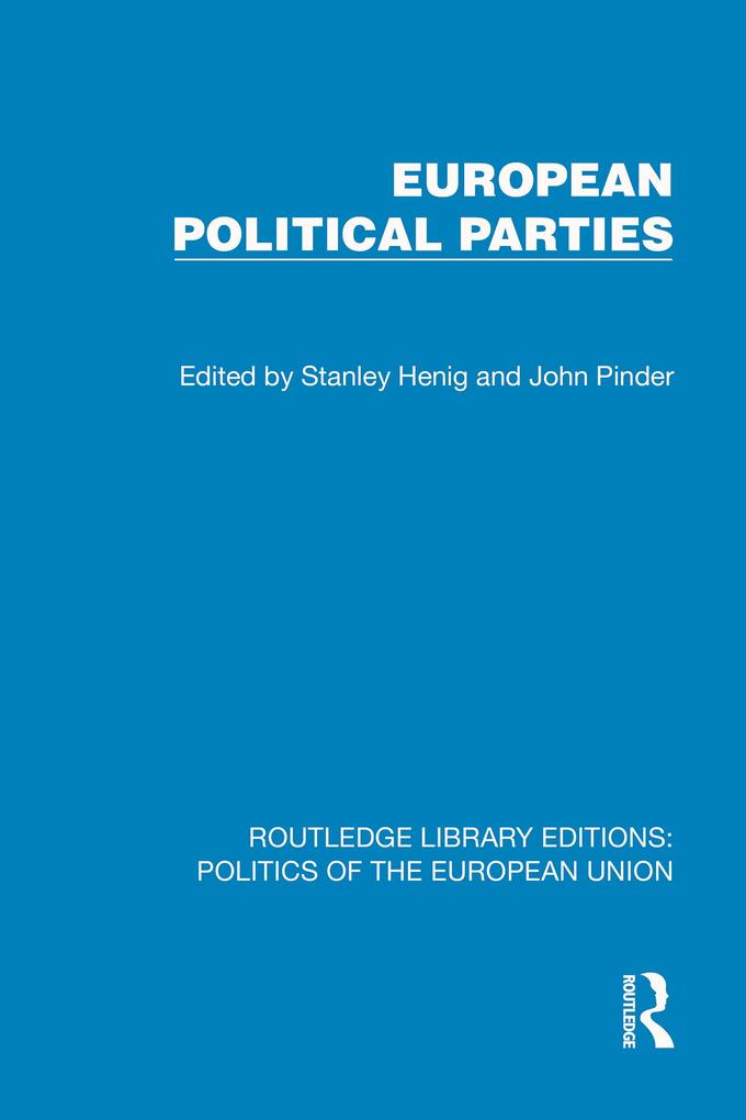Produktbild: European Political Parties