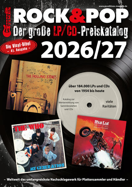 Produktbild: Der große Rock & Pop LP/CD Preiskatalog 2026/27 | Martin Reichold
