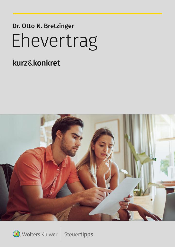 Produktbild: Ehevertrag | Otto N. Bretzinger