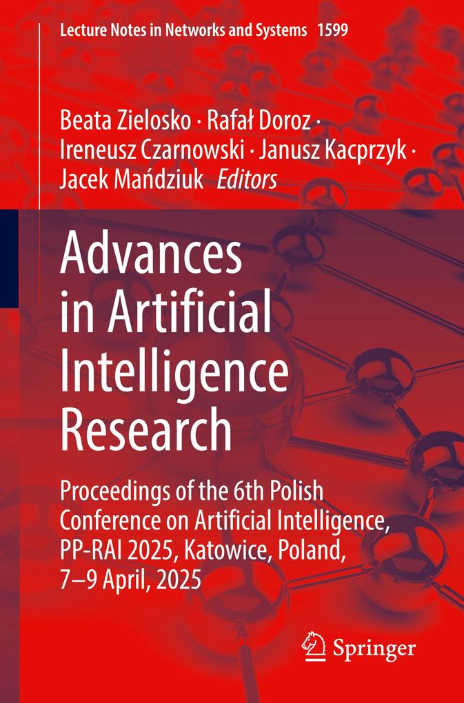Produktbild: Advances in Artificial Intelligence Research