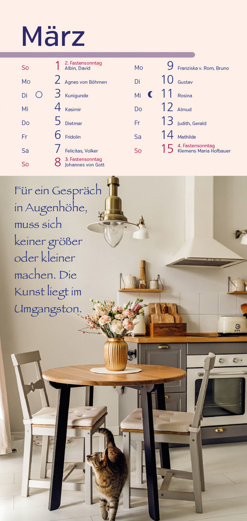 Weitere Ansicht: Worte und Gedanken 2026