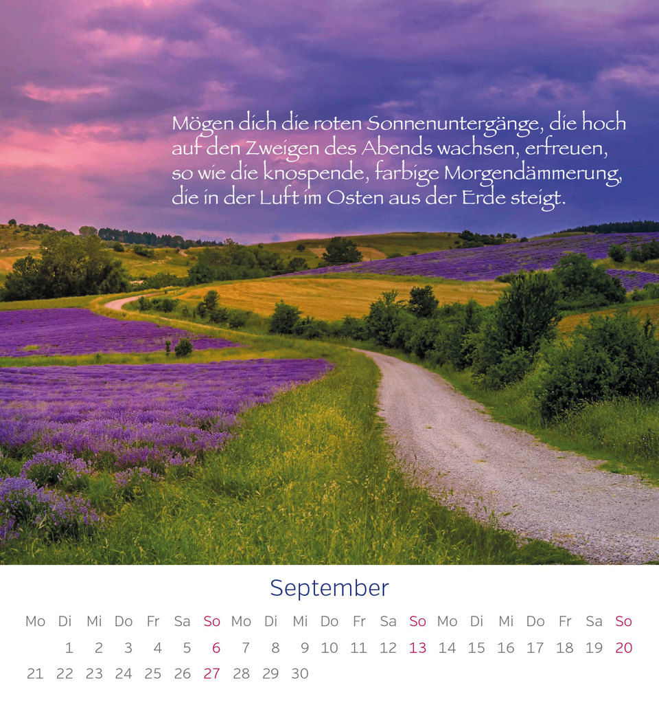 Weitere Ansicht: Irische Segenssprüche 2026