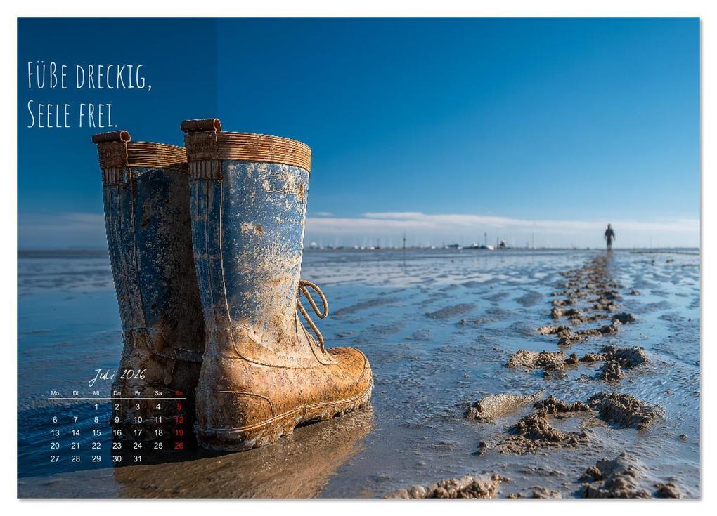Weitere Ansicht: Moin Moin ist schon gesabbel - Norddeutscher Sprüche-Kalender (Wandkalender 2026 DIN A3 quer), CALVENDO Monatskalender | MB Fotografie, Calvendo