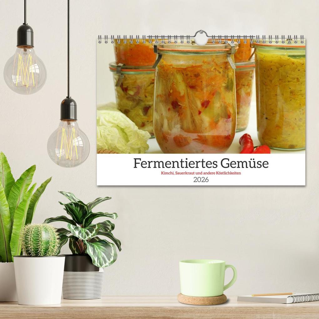 Weitere Ansicht: Fermentiertes Gemüse (Wandkalender 2026 DIN A4 quer), CALVENDO Monatskalender | Linda und Michael Schilling, Calvendo