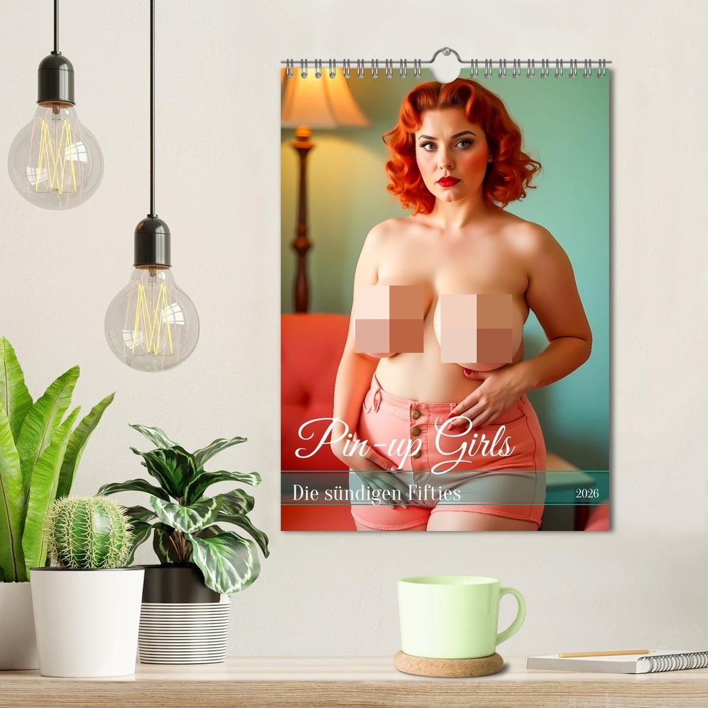 Weitere Ansicht: Pin-up Girls - Die sündigen Fifties (Wandkalender 2026 DIN A4 hoch), CALVENDO Monatskalender | pixs:sell pixs:sell, Calvendo, pixs:sell, Sell Pixs:Sell