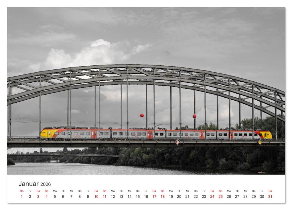 Weitere Ansicht: Frankfurt am Main - Abseits der Touristenströme (Wandkalender 2026 DIN A4 quer), CALVENDO Monatskalender | Jürgen Trimbach, Calvendo