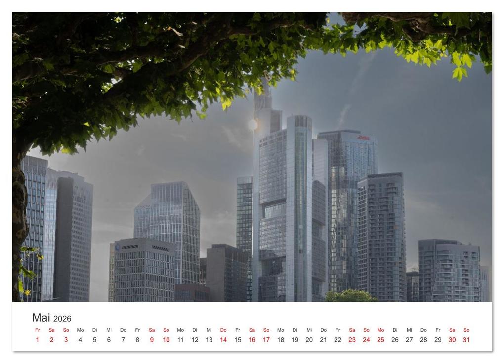 Weitere Ansicht: Frankfurt am Main - Abseits der Touristenströme (Wandkalender 2026 DIN A4 quer), CALVENDO Monatskalender | Jürgen Trimbach, Calvendo
