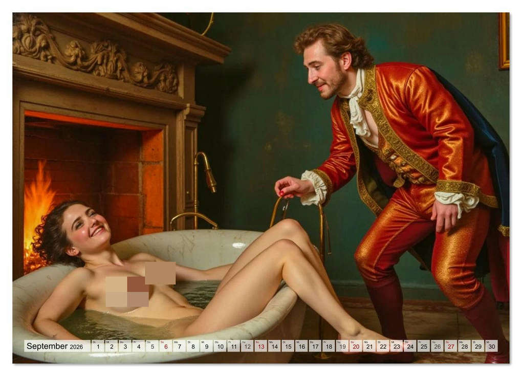 Weitere Ansicht: Spicy Flashbacks - Barocke Macht, Lust und Verführung (Wandkalender 2026 DIN A3 quer), CALVENDO Monatskalender | pixs:sell pixs:sell, Calvendo, pixs:sell, Sell Pixs:Sell