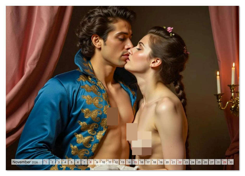 Weitere Ansicht: Spicy Flashbacks - Barocke Macht, Lust und Verführung (Wandkalender 2026 DIN A3 quer), CALVENDO Monatskalender | pixs:sell pixs:sell, Calvendo, pixs:sell, Sell Pixs:Sell