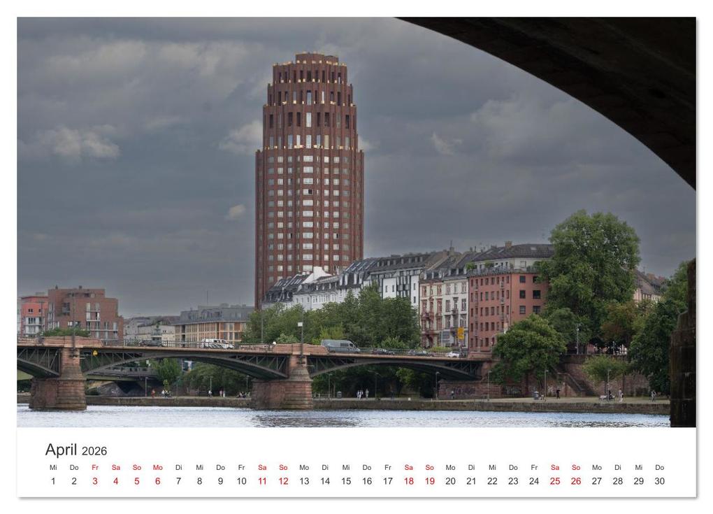 Weitere Ansicht: Frankfurt am Main - Abseits der Touristenströme (Wandkalender 2026 DIN A3 quer), CALVENDO Monatskalender | Jürgen Trimbach, Calvendo
