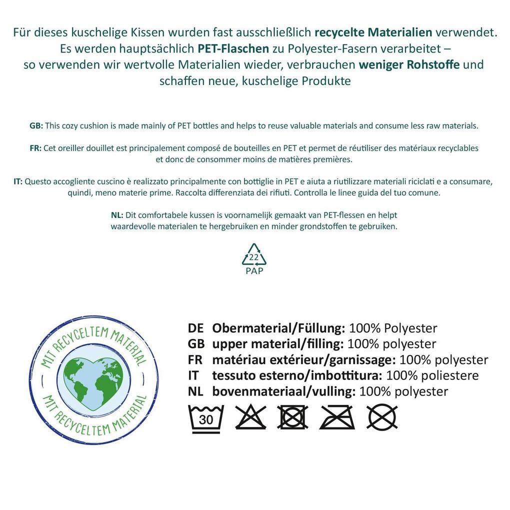 Weitere Ansicht: Plüschkissen "Mama Herz