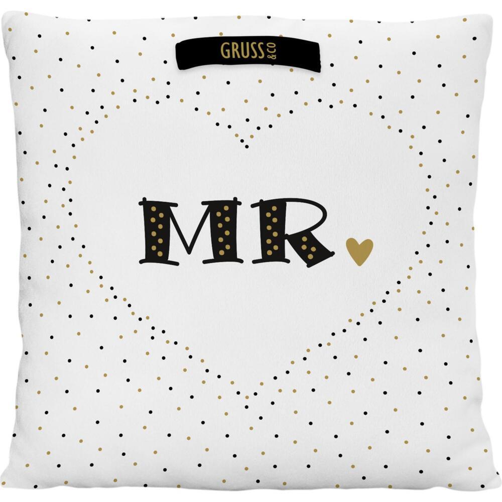 Weitere Ansicht: Plüschkissen Mr. & Mrs.