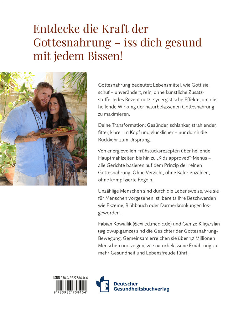 Weitere Ansicht: Das originale Gottesnahrung-Kochbuch | Fabian Kowallik, Gamze Klçarslan, Gamze Kiliçarslan