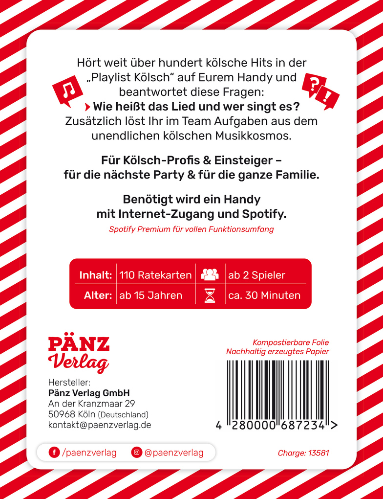 Weitere Ansicht: Playlist Kölsch