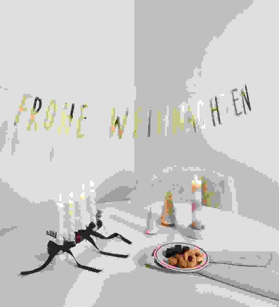 Weitere Ansicht: Girlande Frohe Weihnachten FSC MIX