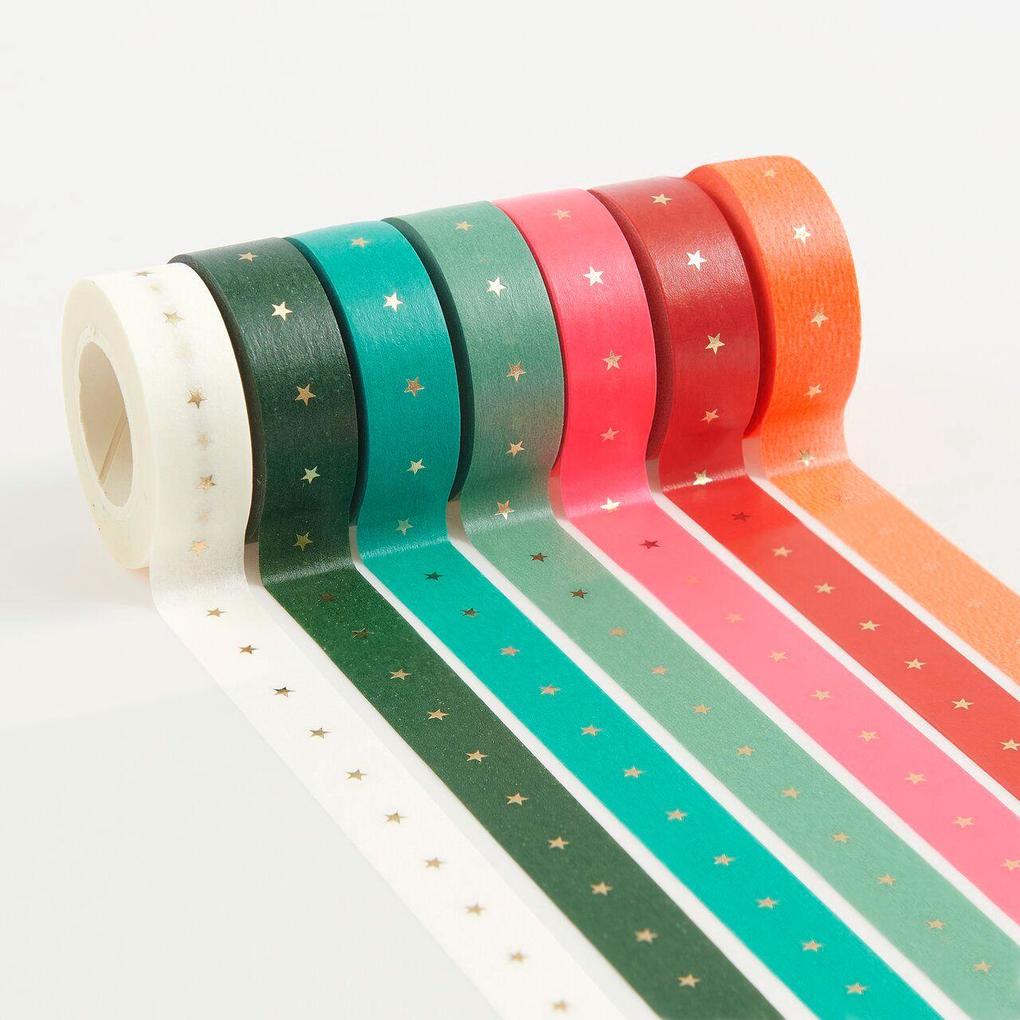 Weitere Ansicht: Maxi Tape Set, Sterne FSC MIX, 7 Stk.