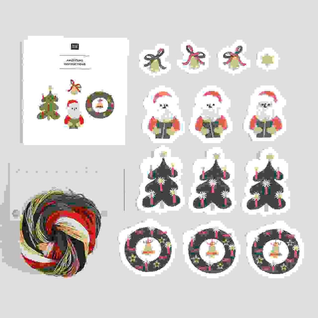 Weitere Ansicht: Stick & Stitch Packung, Weihnachtsmann
