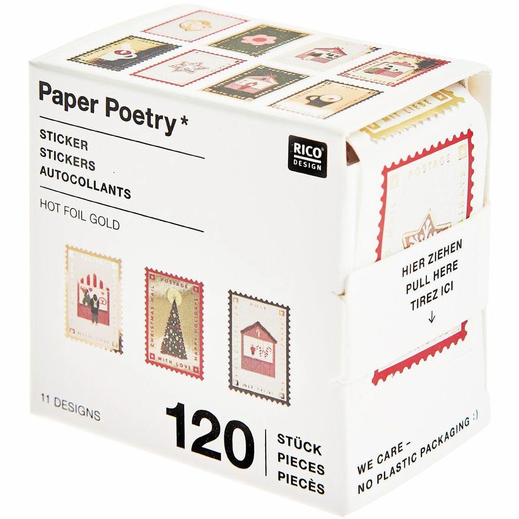 Weitere Ansicht: Mini Sticker Weihnachtspost FSC MIX