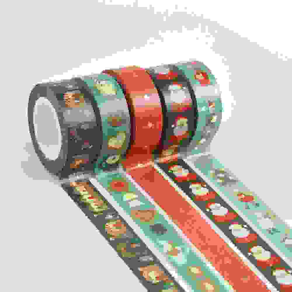 Weitere Ansicht: Tape Set Weihnachtsmarkt, Classic FSC MIX, 5 Stk.