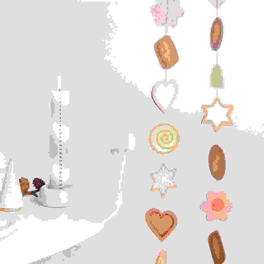 Weitere Ansicht: Genähte Girlande Cookies FSC MIX