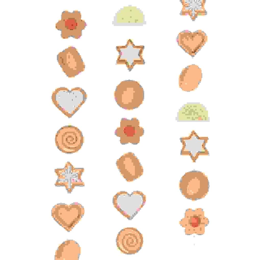 Weitere Ansicht: Genähte Girlande Cookies FSC MIX