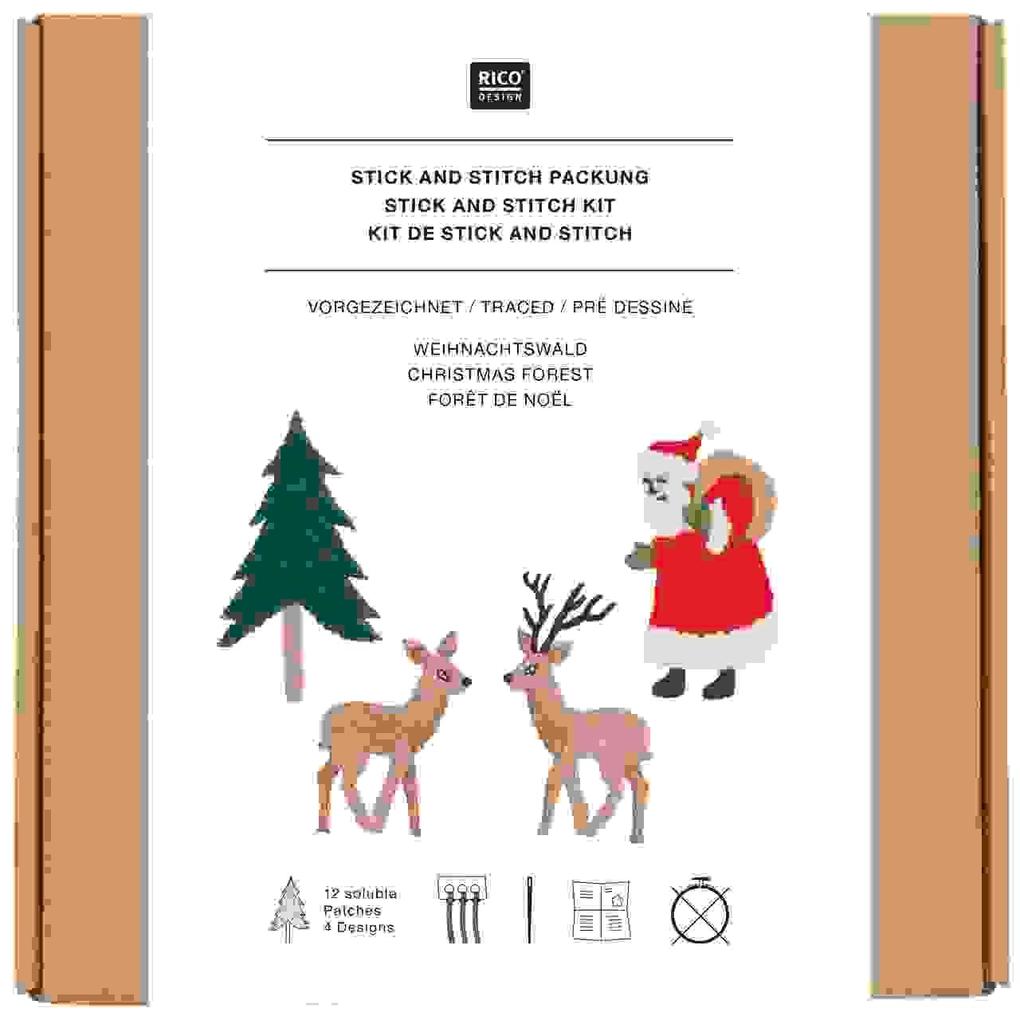 Weitere Ansicht: Stick & Stitch Packung, Weihnachtswald