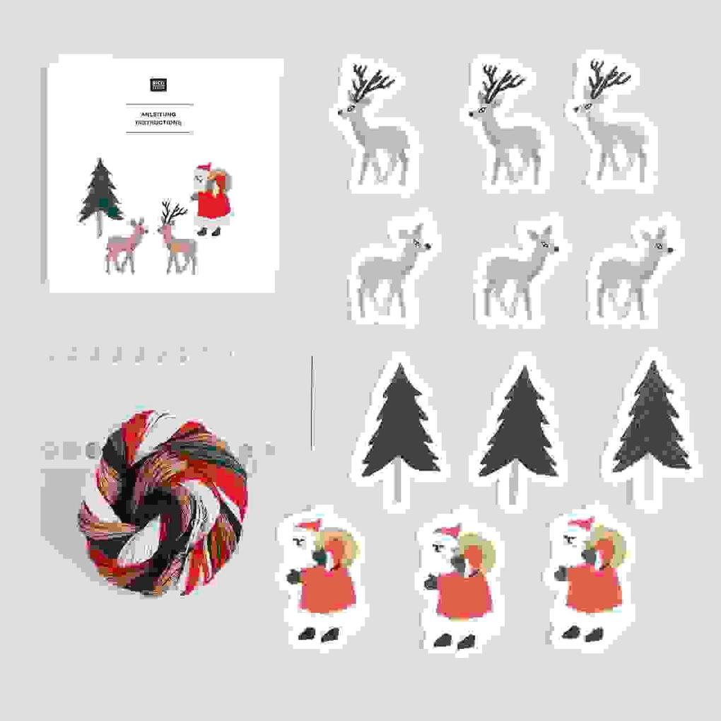 Weitere Ansicht: Stick & Stitch Packung, Weihnachtswald