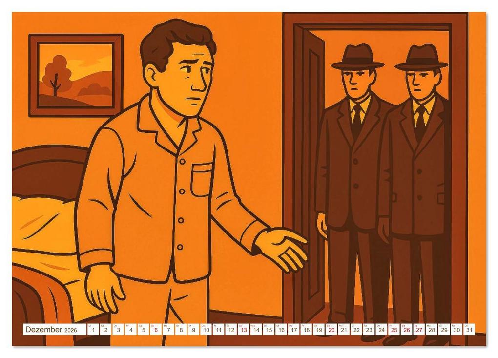 Weitere Ansicht: Franz Kafka (Tischkalender 2026 DIN A5 quer), CALVENDO Monatskalender | Steffani Lehmann, Calvendo