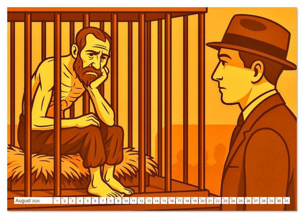 Weitere Ansicht: Franz Kafka (Tischkalender 2026 DIN A5 quer), CALVENDO Monatskalender | Steffani Lehmann, Calvendo