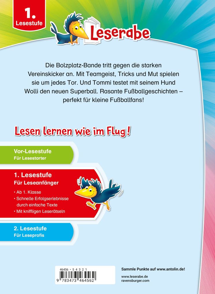 Weitere Ansicht: Leserabe Sonderausgaben - Fußballabenteuer zum Lesenlernen | Erhard Dietl, Claudia Ondracek