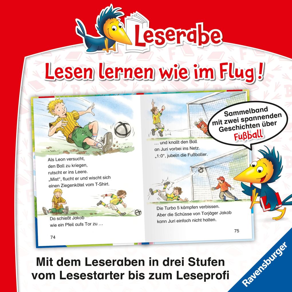 Weitere Ansicht: Leserabe Sonderausgaben - Fußballabenteuer zum Lesenlernen | Erhard Dietl, Claudia Ondracek