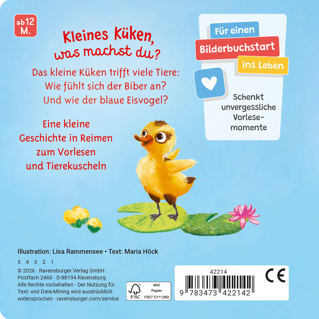 Weitere Ansicht: Mein liebstes Vorlese-Fühlbuch - Das kleine Küken | Maria Höck