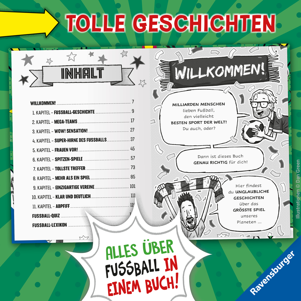Weitere Ansicht: Fußball-Stars - Alles über Fußball. Träume, Tore, Titel | Simon Mugford
