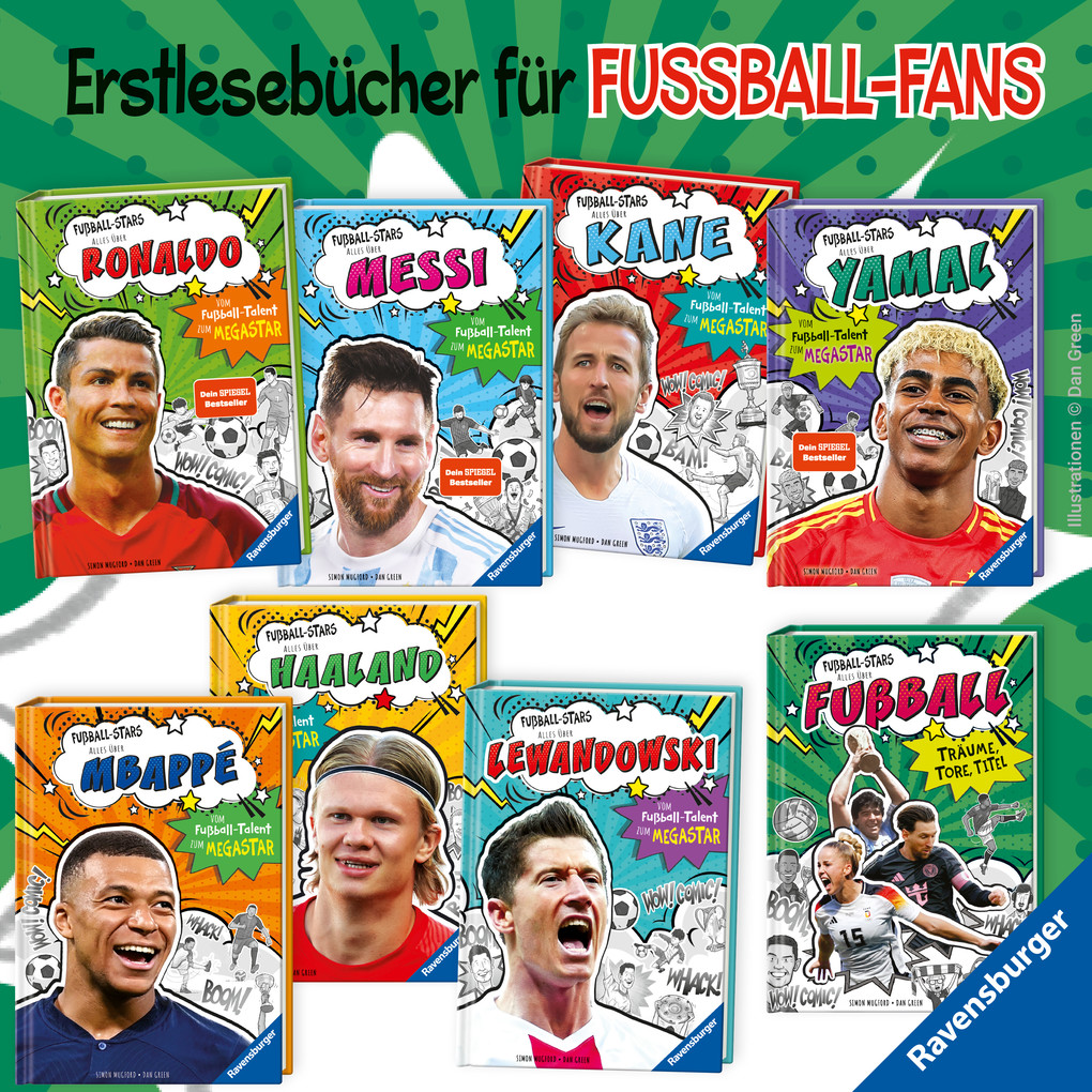 Weitere Ansicht: Fußball-Stars - Alles über Fußball. Träume, Tore, Titel | Simon Mugford