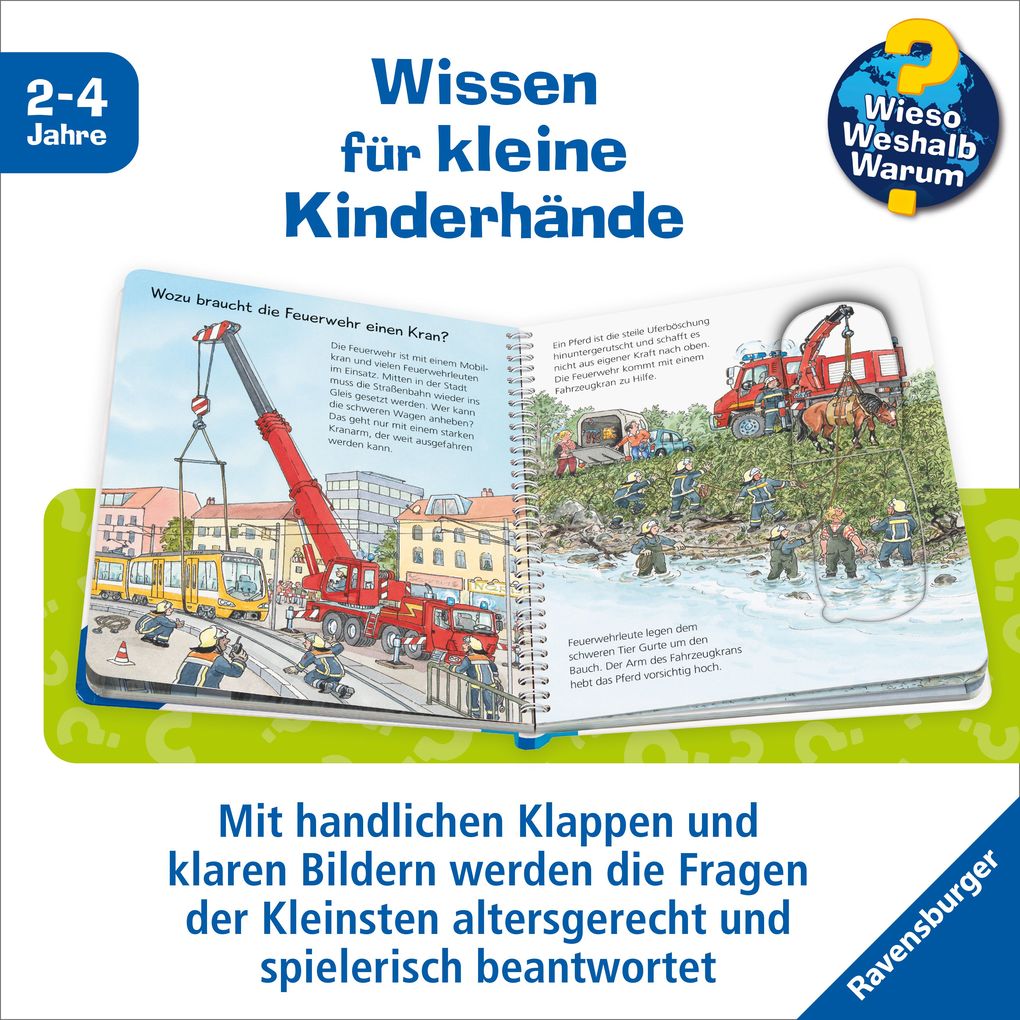 Weitere Ansicht: Wieso? Weshalb? Warum? junior, Band 81 - Der Kran | Andrea Erne