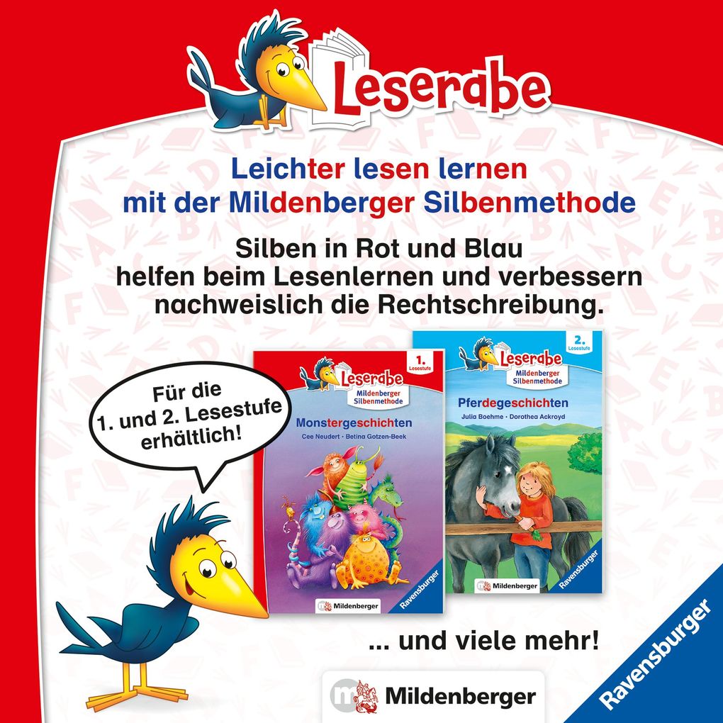 Weitere Ansicht: Leserabe 1. Lesestufe Kurz und leicht - Magische Flügel für Fee Fine | Alexandra Fabisch