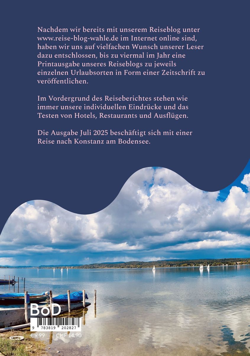 Weitere Ansicht: Reiseblog Wahle Ausgabe Juli 2025 | Stefan Wahle