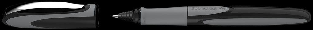 Weitere Ansicht: Schneider Tintenroller Ray onyx, Edelstahlspitze M