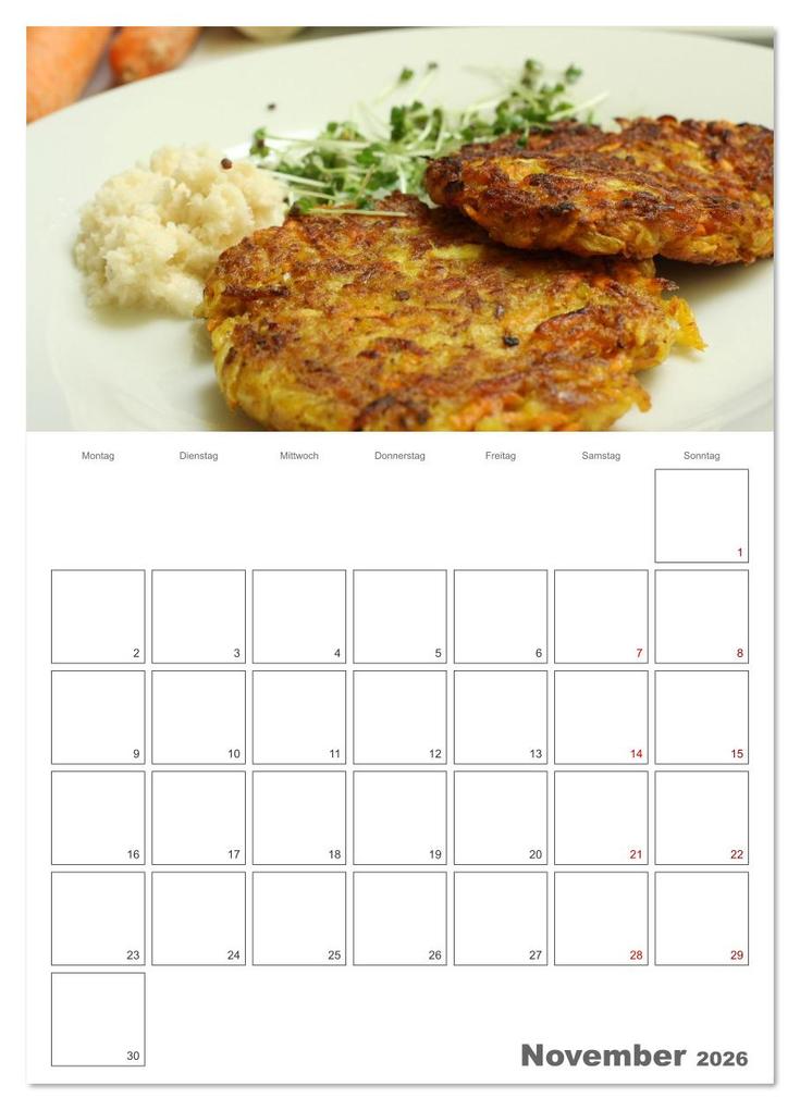 Weitere Ansicht: Glücklich mit Karotten (Wandkalender 2026 DIN A3 hoch), CALVENDO Monatskalender | Linda Schilling, Calvendo