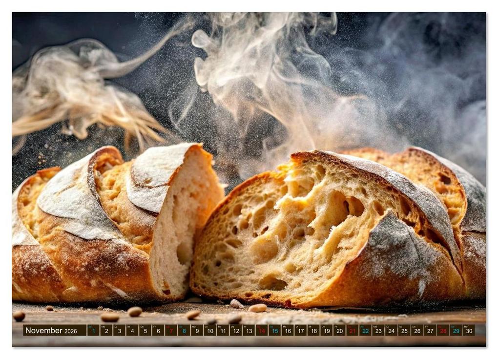 Weitere Ansicht: Im Bann des Brotes - Bäcker:innen (Wandkalender 2026 DIN A3 quer), CALVENDO Monatskalender | Susan Michel, Calvendo