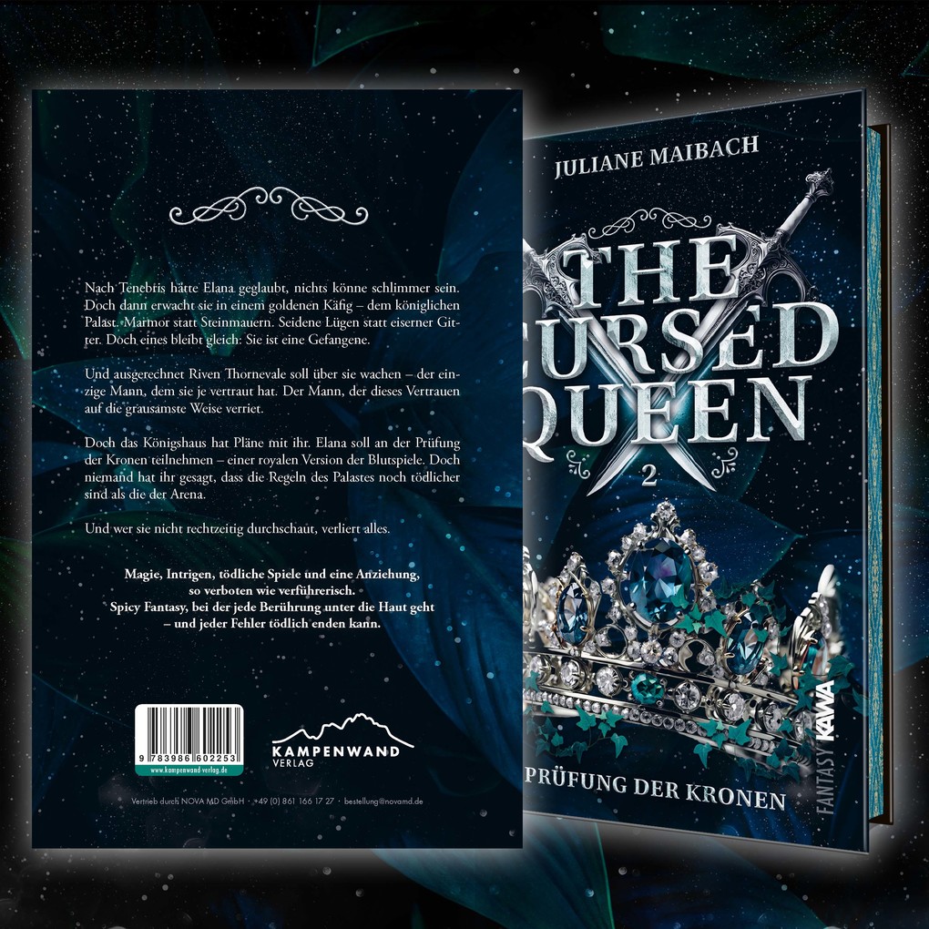Weitere Ansicht: The Cursed Queen | Prüfung der Kronen (Band 2) | Juliane Maibach