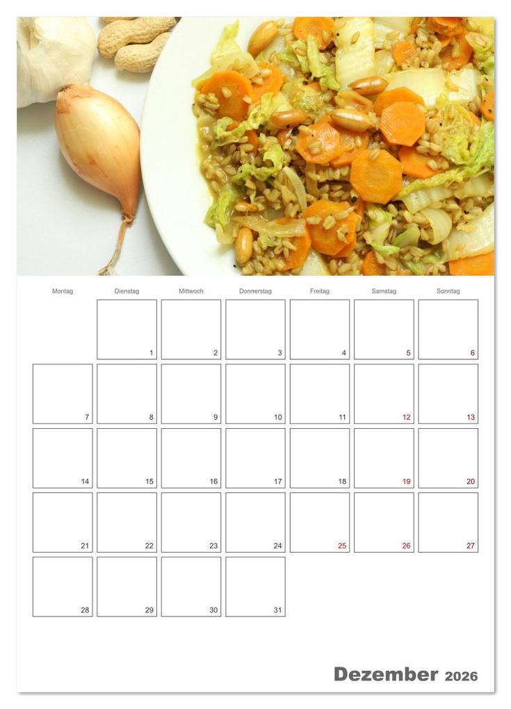 Weitere Ansicht: Glücklich mit Karotten (Wandkalender 2026 DIN A4 hoch), CALVENDO Monatskalender | Linda Schilling, Calvendo
