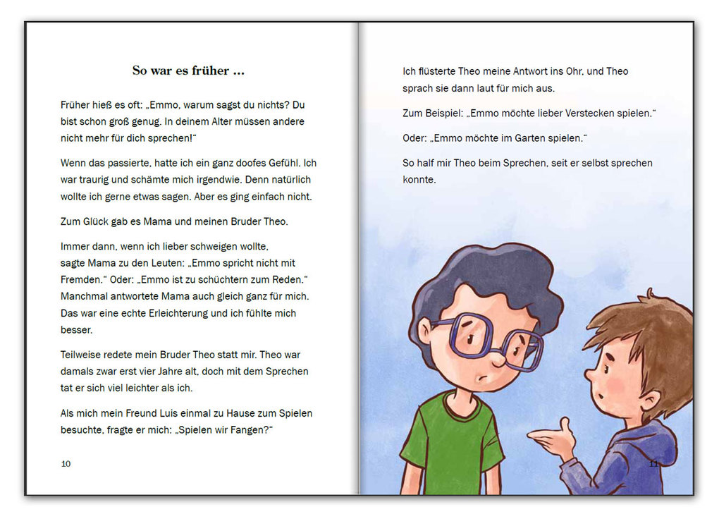 Weitere Ansicht: Eine Kugel Schoko bitte! Emmos Weg aus dem Selektiven Mutismus | Aniko Lerch, Daniel Fernández