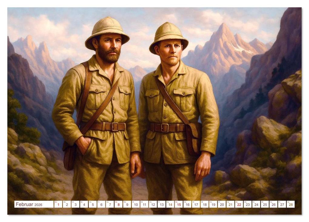 Weitere Ansicht: Rudyard Kipling (Wandkalender 2026 DIN A3 quer), CALVENDO Monatskalender | Steffani Lehmann, Calvendo