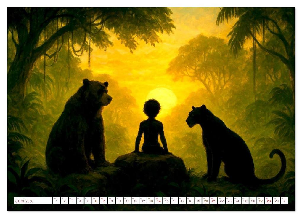 Weitere Ansicht: Rudyard Kipling (Wandkalender 2026 DIN A3 quer), CALVENDO Monatskalender | Steffani Lehmann, Calvendo