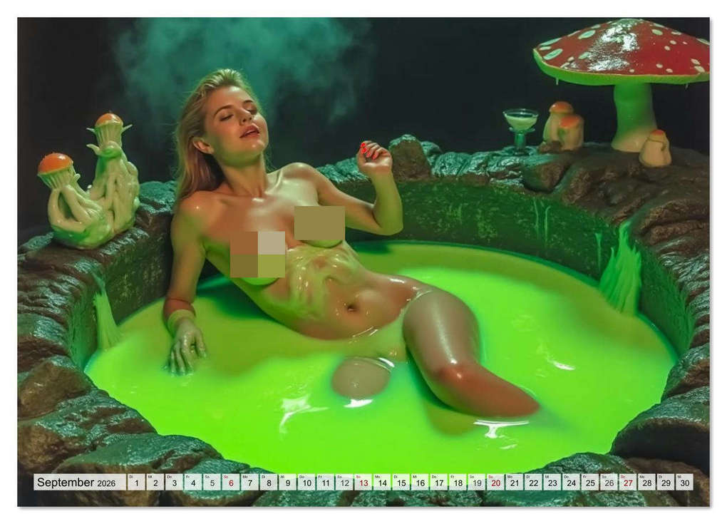 Weitere Ansicht: Sci-Fi Pin-up Girls - Exposed in Space (Wandkalender 2026 DIN A4 quer), CALVENDO Monatskalender | pixs:sell pixs:sell, Sell Pixs:Sell, Calvendo, pixs:sell